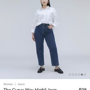 Everlane Way High Curvy Jeans